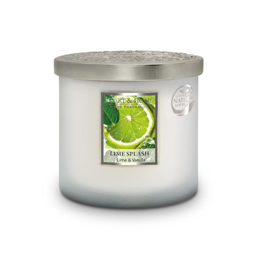 Picture of H&H TWIN WICK SCENTED CANDLE - LIME SPLASH